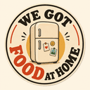 Logo We Got Food at Home — Recipes from your ingredients